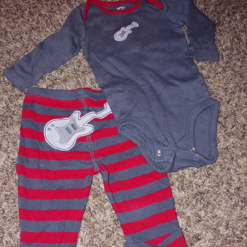 0 to 3 month Carter's outfit